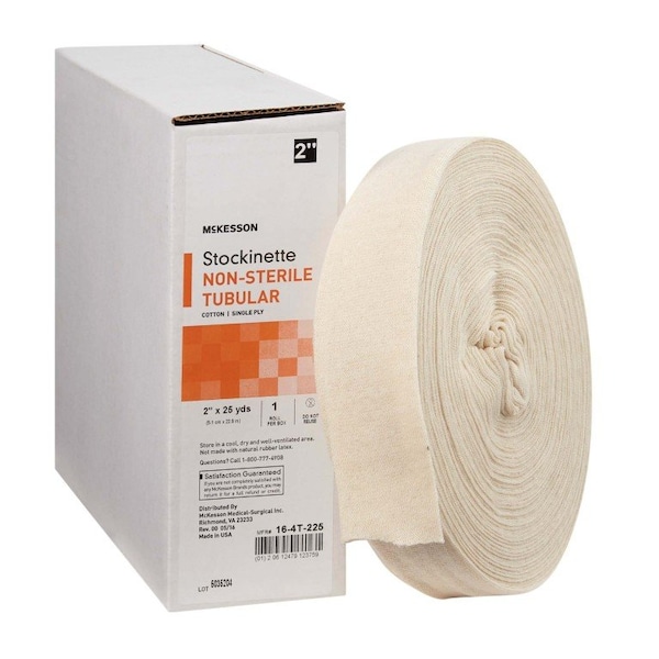 Mckesson Beige Cotton Tubular Stockinette, 2 Inch x 25 Yard 16-4T-225 - main